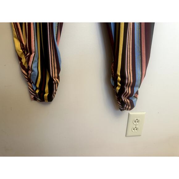 Full Circle Trends Multicolor Striped Strapless Jumpsuit – Size 1X G - Picture 2 of 6